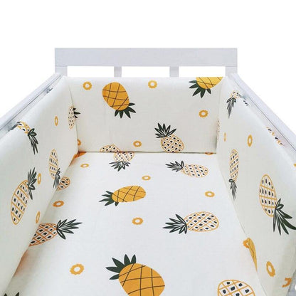 Breathable Baby Crib Padded Bumper – Mesh Cot Liner for Standard Cribs