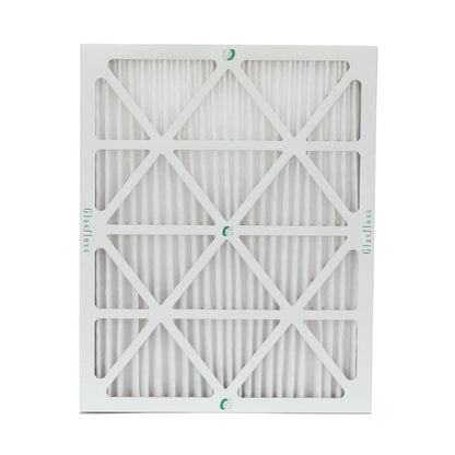 20x24x2 MERV 10 Pleated HVAC Air Filters by Glasfloss. ( Quantity 5 ) Exact Size: 19-3/8 x 23-3/8 x 1-3/4