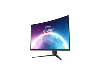 MSI 32" Gaming Monitor, 2560 x 1440 (QHD) Curved Gaming Monitor, 1 ms, 170Hz, FreeSync Premium, 1500R, HDMI, DisplayPort, Tilt, Swivel, Pivot and Height Adjustable,G32CQ5P
