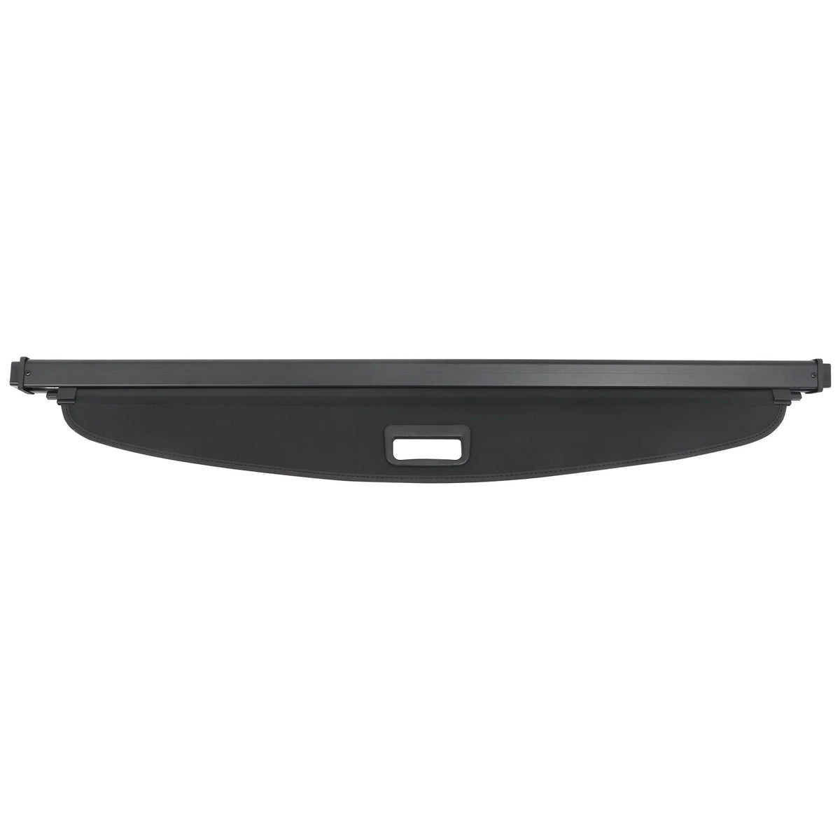 Ikon Motorsports Retractable Rear Trunk Security Cargo Cover Tonneau Luggage Shade Added on Bodykit Replacement Compatible With 2020-2024 Ford Escape Black Canvas