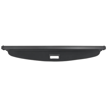 Ikon Motorsports Retractable Rear Trunk Security Cargo Cover Tonneau Luggage Shade Added on Bodykit Replacement Compatible With 2020-2024 Ford Escape Black Canvas