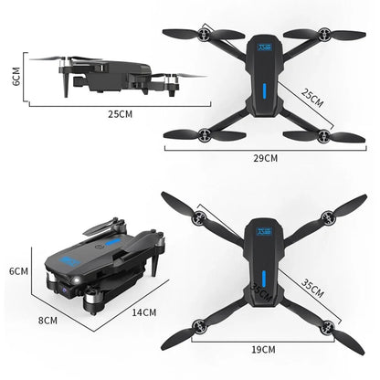 Kydely Foldable 4K Camera Drone with WiFi FPV Altitude Hold Mode 20min Battery Life