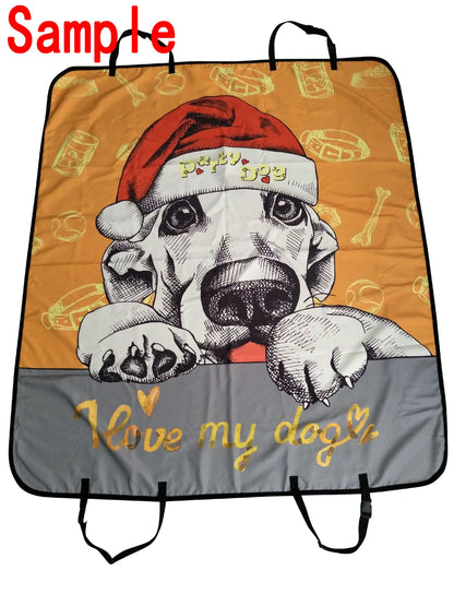 GCKG Soccer Ground Pet Car Saddle Cover,Soccer Ground Pet Car Saddle Cover Dog Car Saddle Mat Hammock Cargo Mat Trunk Mat For Cars Trucks and SUV 54x60 inches