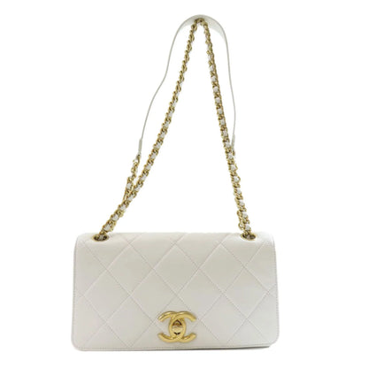 Pre-Owned Chanel Chain Shoulder Matelasse Bag Lambskin Ladies CHANEL (Good)