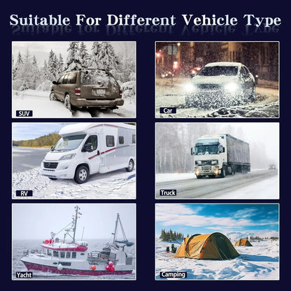 JSTUOKE 5-8KW Diesel Air Heater All in One Control and LCD Display, Fast Heating, for RV Truck, Boat, Bus, Car Trailer, Motorhomes, Caravans
