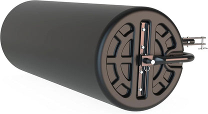 18 x 48 Tow Behind Poly Lawn Roller 550 lbs Weight with Water, Poly Drum and Steel Frame, with Plug. Designed for Lawn and Garden Tractors