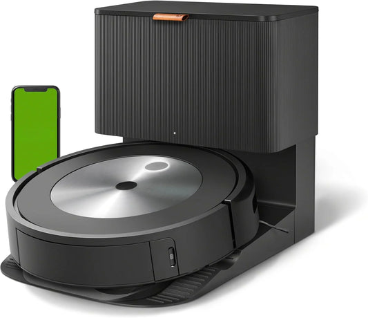 Self-Emptying Vacuum Cleaning Robot