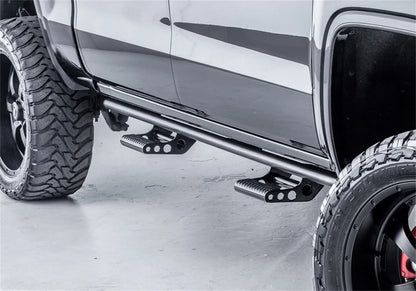 N-Fab by RealTruck Rkr Rails | Textured Black | T074Rkrccr | Compatible with 2007-2021 Toyota Tundra Crewmax All Beds, SRW Gas