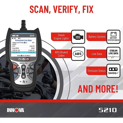 INNOVA 5210 CarScan Advisor Bluetooth Code Reader Automotive Diagnostic Tool