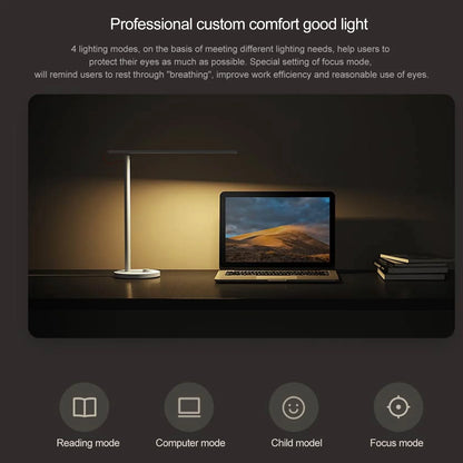 Dcenta Desk Smart Remote Control Dimmable Table Lamps Desklight Support Mobile Phone App Control 4 Mode,Flicker-Free Ra>95