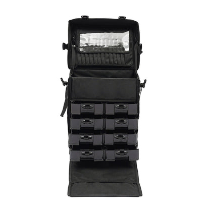 PRO Rolling Makeup Train Case Cosmetic Trolley Makeup Storage Modern