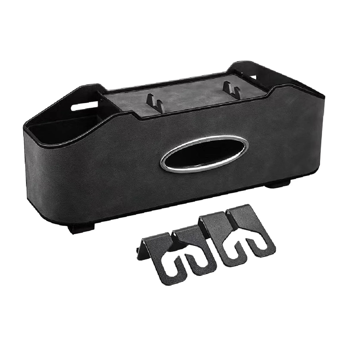 yotijar Car Back Saddle Headrest Hanging Storage Box Car Travel Accessories Cup Holder