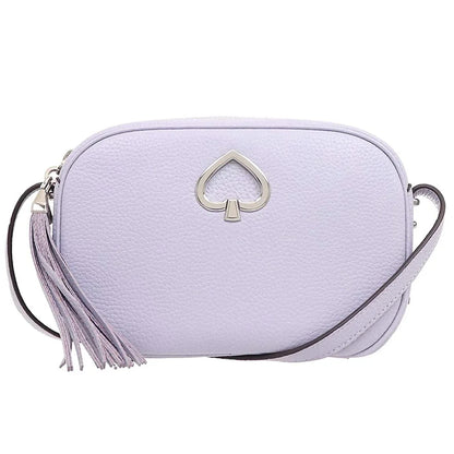 Kate Spade New York Women's Pebbled Leather Kourtney Crossbody Bag (Frozen Lilac)