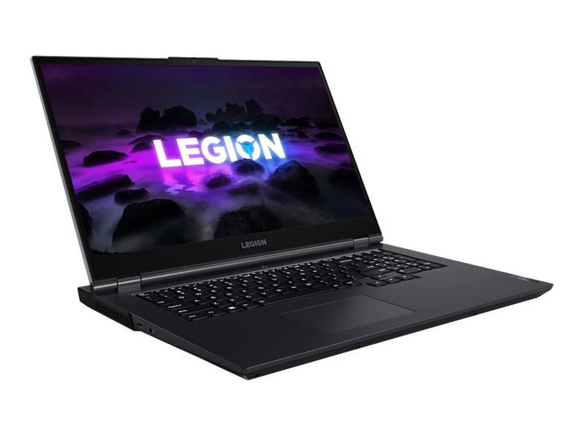 Lenovo Legion 5 17ACH6H 82JY - 180-degree hinge design - AMD Ryzen 7 5800H / 3.2 GHz - Win 11 Home - GF RTX 3060 - 16 GB RAM - 256 GB SSD NVMe - 17.3" IPS 1920 x 1080 (Full HD) @ 144 Hz - Wi-Fi 6 - phantom blue (top), shadow black (bottom) - kbd: US