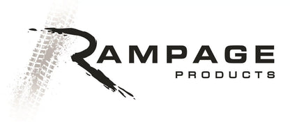 Rampage by RealTruck 68836 Complete Soft Top Kit With Frame & Hardware For 1997-2006 Jeep Wrangler TJ, With Full Steel Doors, Khaki Diamond W/Tinted Windows