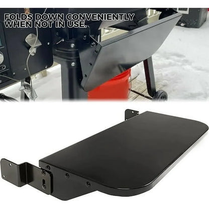 Kojem Folding Shelf for All 24" Camp Chef Grills Pellet Grille Front Shelf Powder Coated Steel Replaces PGFS24 Black
