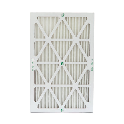 12 Pack of 18x24x2 MERV 13 Pleated 2" Inch Air Filters by Glasfloss. Actual Size: 17-1/2 x 23-1/2 x 1-3/4