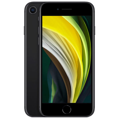 Pre-Owned Apple iPhone SE (2020) 64GB GSM/CDMA Fully Unlocked Phone - (JAPAN SPEC) Black Used-Good