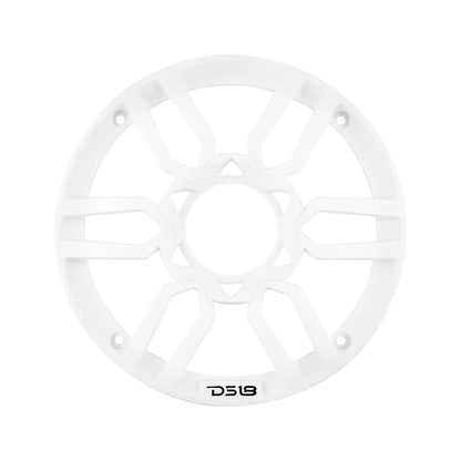 DS18 PRO Universal 6.5 " Inch Plastic Speaker Grill Covers White (Set of 2)