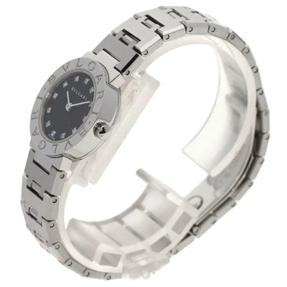 Pre-Owned Bvlgari BB23SS 12 12P diamond watch stainless steel SS ladies BVLGARI (Good)