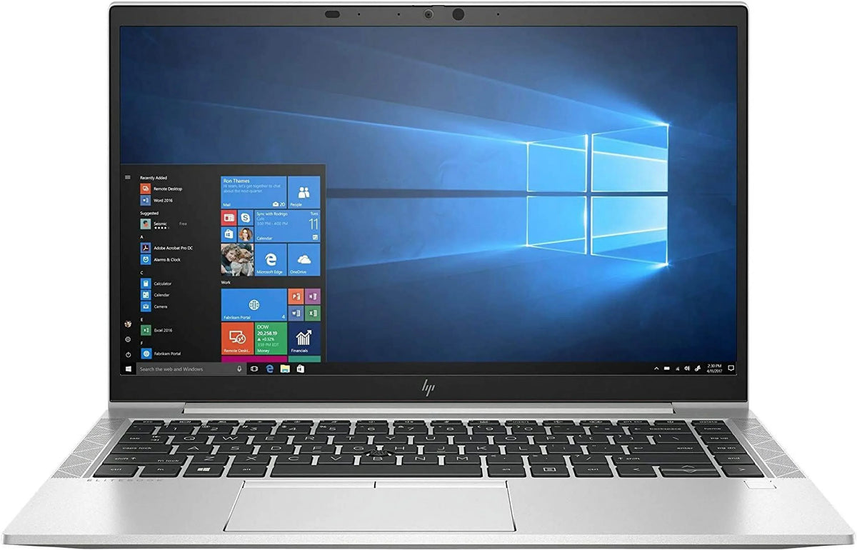 Restored HP Elitebook 845 G7 14" Laptop AMD Ryzen 5 Pro 16GB 512GB SSD Windows 10 Pro (Refurbished)
