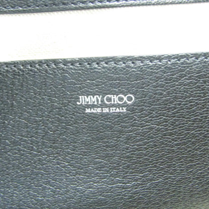 Pre-Owned Jimmy Choo Robin Women's Leather Shoulder Bag,Tote Bag Black (Good)