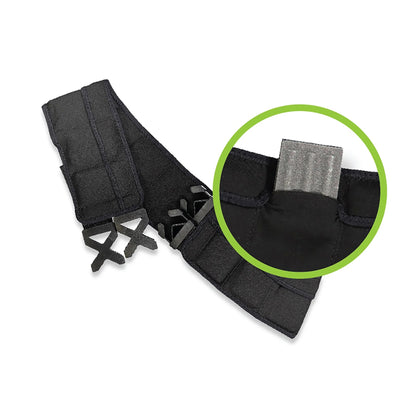 Power Wearhouse 'Voted Most Easy' Power Fitness Unisex Weighted Belt, 5lbs variable weight with New! Cooling Technology.