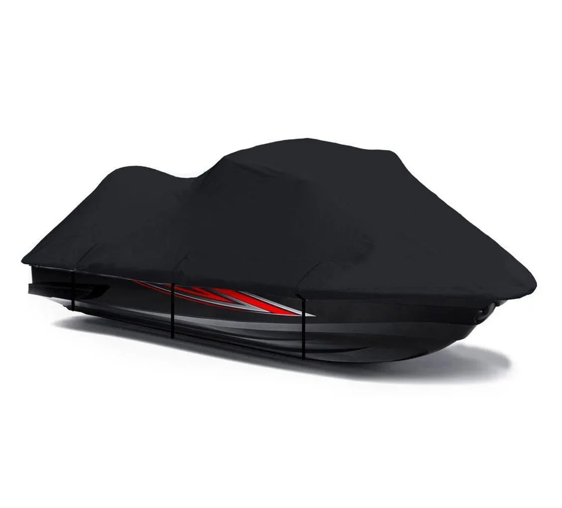 BLACK TOP OF THE LINE JET SKI Cover Compatible for Sea Doo Sea-Doo Bombardier GTS 1990 1991 1992 1993 1994 1995 1996 1997 1998 1999 2000 Jet Ski Cover
