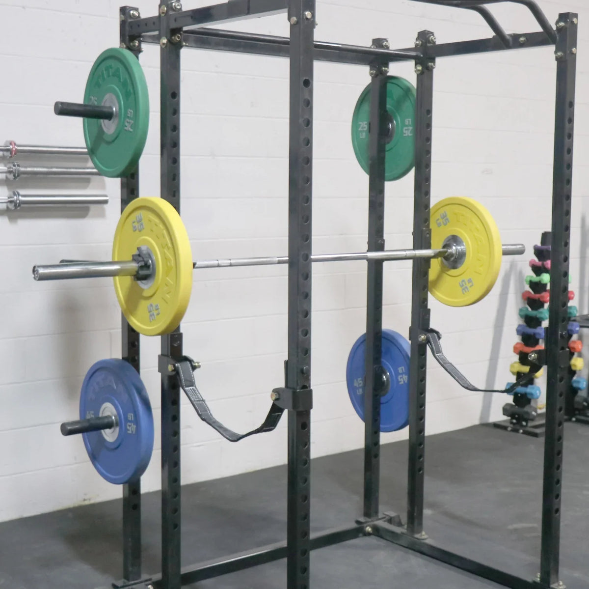 Titan Fitness T-2 Series Strap Safety System, 26" Depth