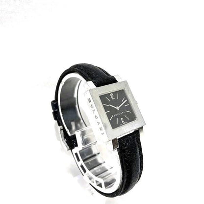 Pre-Owned Bulgari BVLGARI Quadrato SQ22SL Quartz Watch Ladies (Fair)