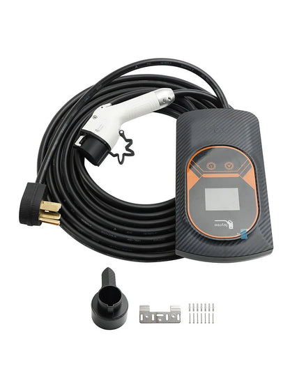 Electric Vehicle EV Charger 50Amp 240V 26FT Cable Charging Station Level 2 APP