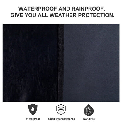 JLLOM Durable Leather Top Sunshade Protection for Jeep Wrangler JK JKU 07-18 - Effortless Installation, Superior Sun Protection