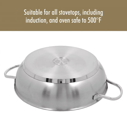 Demeyere Resto 4-pc Stainless Steel Stovetop Smoker Set
