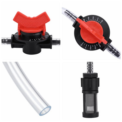 Irrigation Device - Garden Irrigation Device with Fertilizer Injector Hose Filter Switch