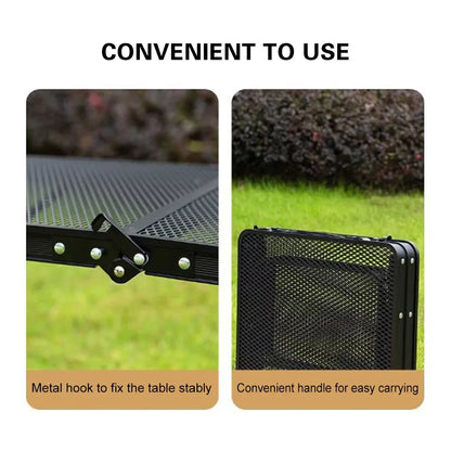 OWSOO Folding Table, Compact and Portable, Essential for Picnics and Camping, Food Prep Station