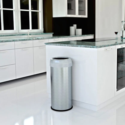 halo Dual Deodorizer Stainless Steel 16 Gallon Trash Can