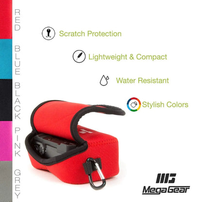 MegaGear Sony Cyber-shot DSC-RX100 VII, DSC-RX100 VI, DSC-RX100 V, DSC-RX100 IV, DSC-RX100 III, DSC-RX100 II Neoprene Camera Case