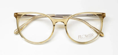 FLOWER 6048 AZALEA CLASSIC SHAPE WOMENS DESIGNER FULL-RIM EYEGLASS FRAME/EYEWEAR