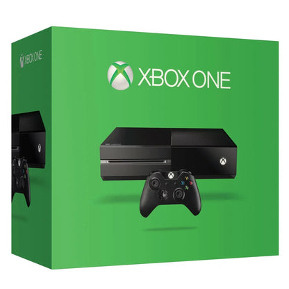 Microsoft Xbox One Original 500GB Gaming Console Black Headset 2 Controller Included With FIFA-20 Game BOLT AXTION Bundle Used
