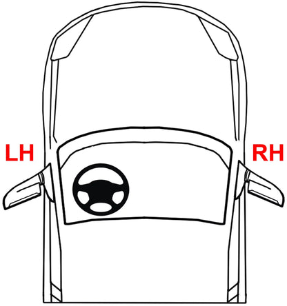 Mirror Compatible With 2007-2012 Nissan Altima Right Passenger Side Paintable Kool-Vue