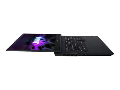 Lenovo Legion 5 17ACH6H 82JY - 180-degree hinge design - AMD Ryzen 7 5800H / 3.2 GHz - Win 11 Home - GF RTX 3060 - 16 GB RAM - 256 GB SSD NVMe - 17.3" IPS 1920 x 1080 (Full HD) @ 144 Hz - Wi-Fi 6 - phantom blue (top), shadow black (bottom) - kbd: US