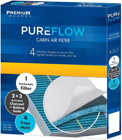 Pureflow Cabin Air Filter PC9525X | Fits 2009-15 Jaguar XF, 2010-15 XFR, 2010-19 XJ, 2013-15 XFR-S, 2014-17 XJR, 2018-19 XJR575
