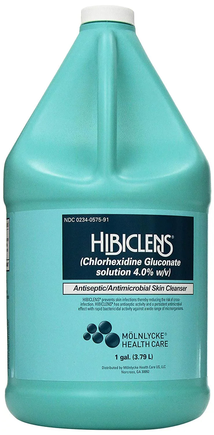 Hibiclens Antiseptic Skin Cleanser 1 Gallon | Chlorhexidine Solution Wound Cleanser | 4% CHG Soap for Surgery | Wound Wash | Antimicrobial Soap for Home and Hospital?? | Antibacterial Body Wash