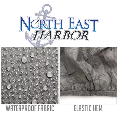 NEH Superior Pickup Truck Cover - Waterproof All Weather Breathable Outdoor Indoor - Gray - Fits Pickup Trucks with Extended Cab, Standard Bed up to 20' 9" Length (249" x 70" x 60")