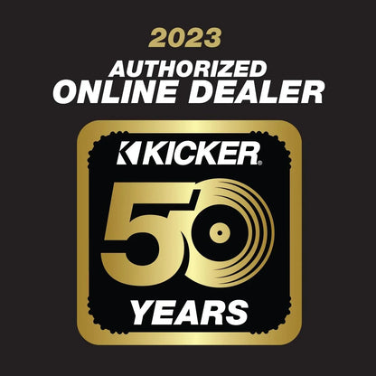 Kicker 48TRTP122 Down-Firing 12" CompRT 2-Ohm Subwoofer Enclosure