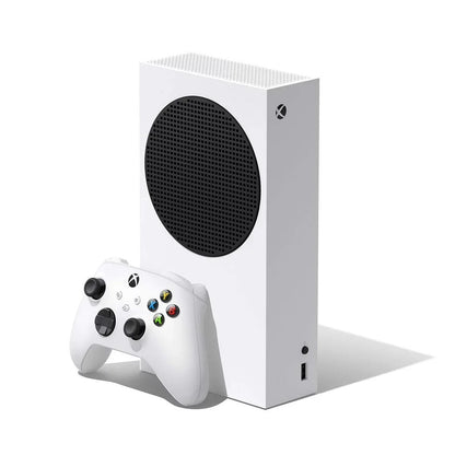 Microsoft Xbox Series S 512GB white Gaming Console With 2 Controller + G9 Earbuds With Microphone BOLT AXTION Bundle Used