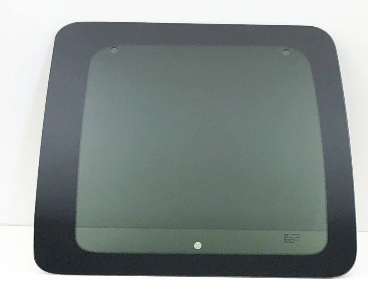 For 1992-1995 Ford Econoline Van (E150 , E250 , and E350) 3 Holes Movable Back Window Glass Replacement Passenger/Right Side Dark Tinted