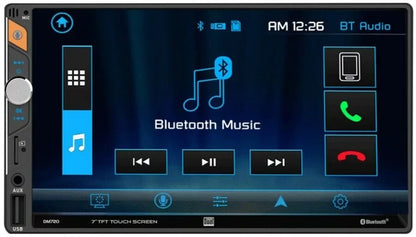 FITS FORD MURCURY AM/FM USB/BLUETOOTH TOUCHSCREEN CAR RADIO STEREO PKG. INCLUDES VEHICLE SPECIFIC INSTALLATION HARDWARE INCLUDING DASH KIT, WIRE HARNESS, AND ANTENNA ADAPTER WHEN REQIRED.