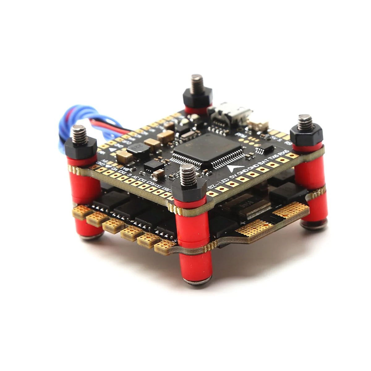 Meterk F4 V3S FC Flight Controller Board 60A 4in1 Brushless ESC for Airplane RC FPV Drone