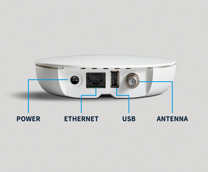 New Tablo 4th Gen 2-Tuner - 128GB Over-The-Air [OTA] Digital Video Recorder [DVR] with 35-mile TV Antenna TF128B-AN-01-CN